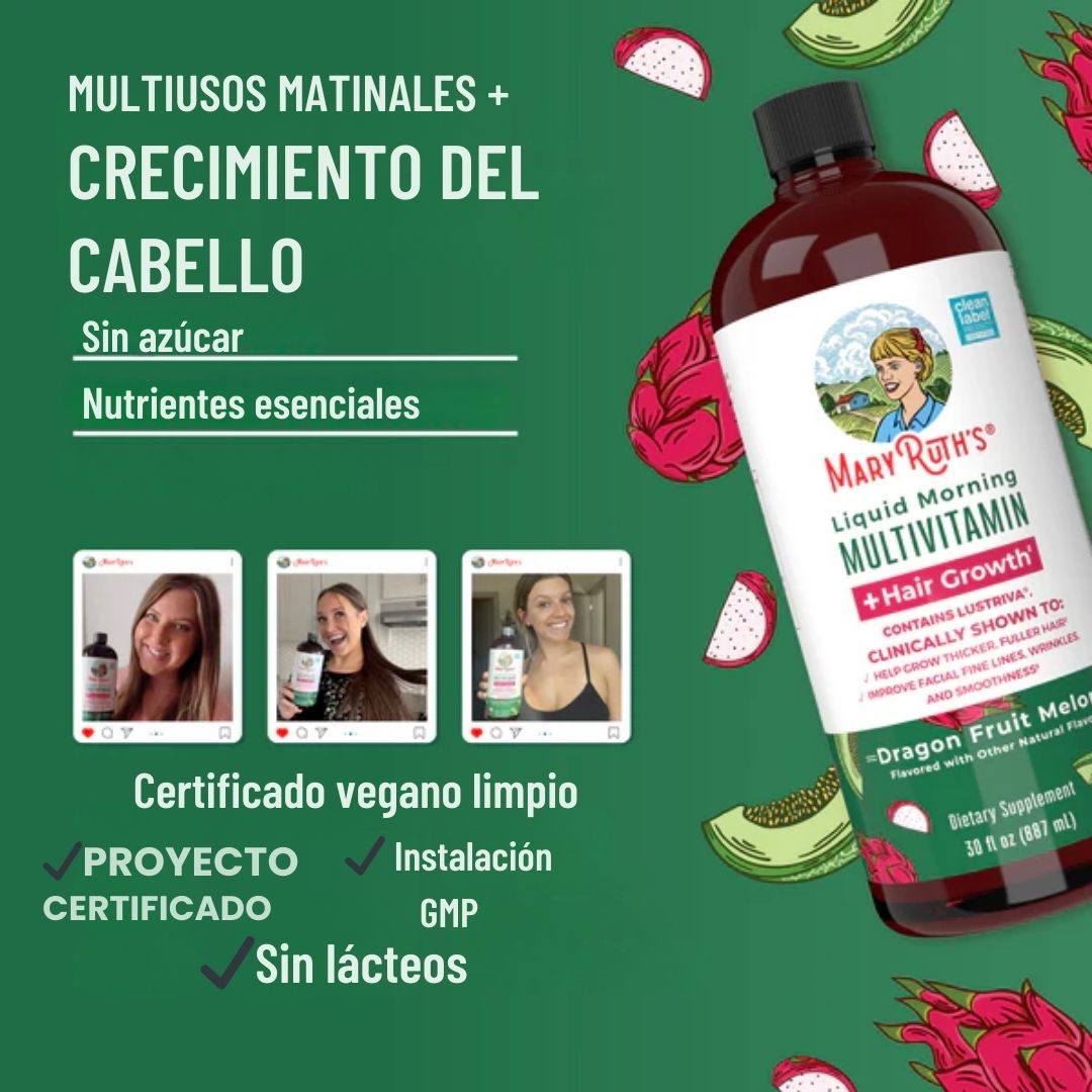 Mary Ruhts Dragon Melon™ x 887 ml – Belleza y energía líquida 🍉✨