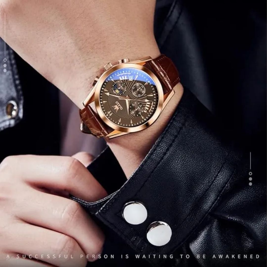 Reloj Cronógrafo Clásico – Estilo y Precisión en tu Muñeca ⌚