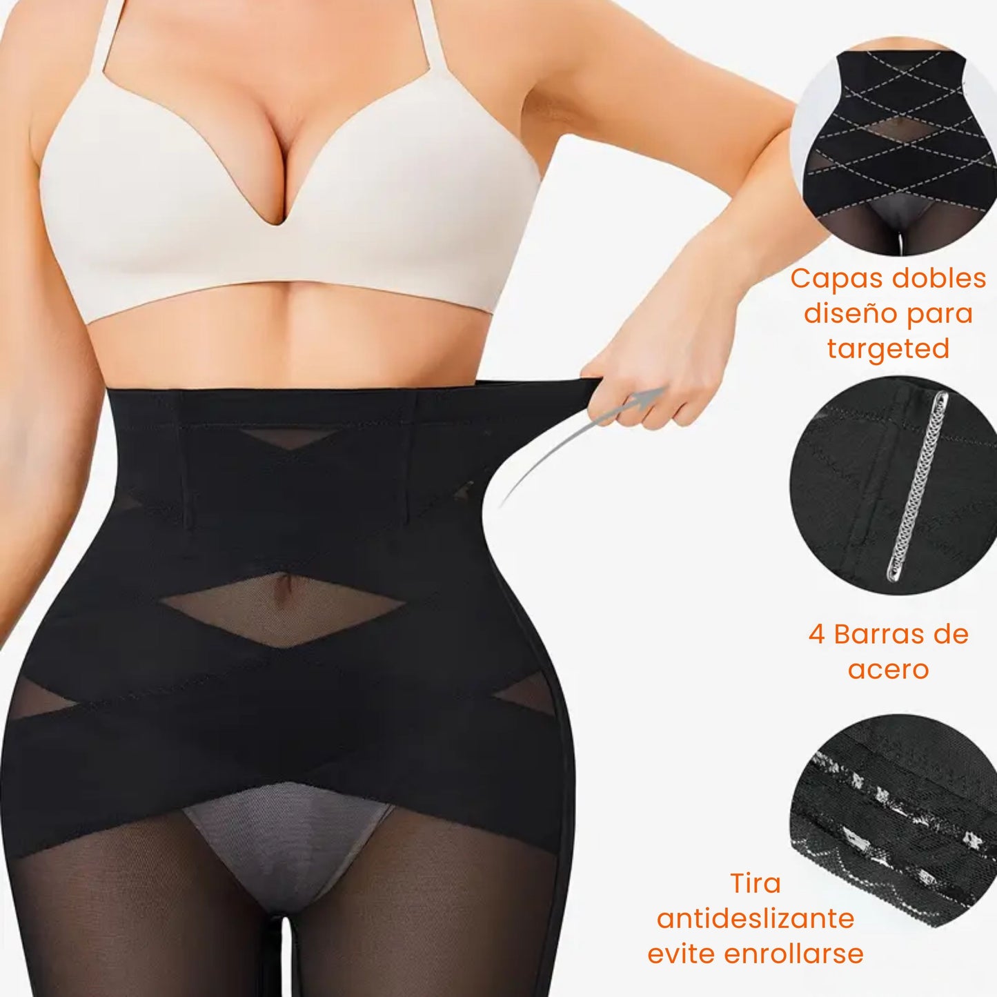 Panty 3 EN 1™ – Control de abdomen + Realce de glúteos 🍑✨