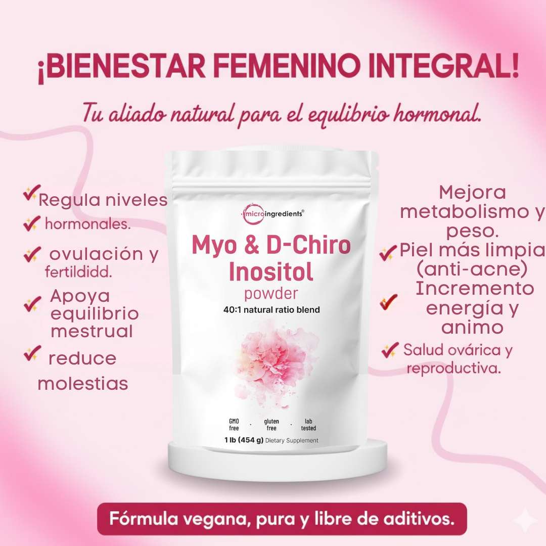 Micro Ingredients Myo-Inositol + D-Chiro Inositol 1 lb 🌸🌿