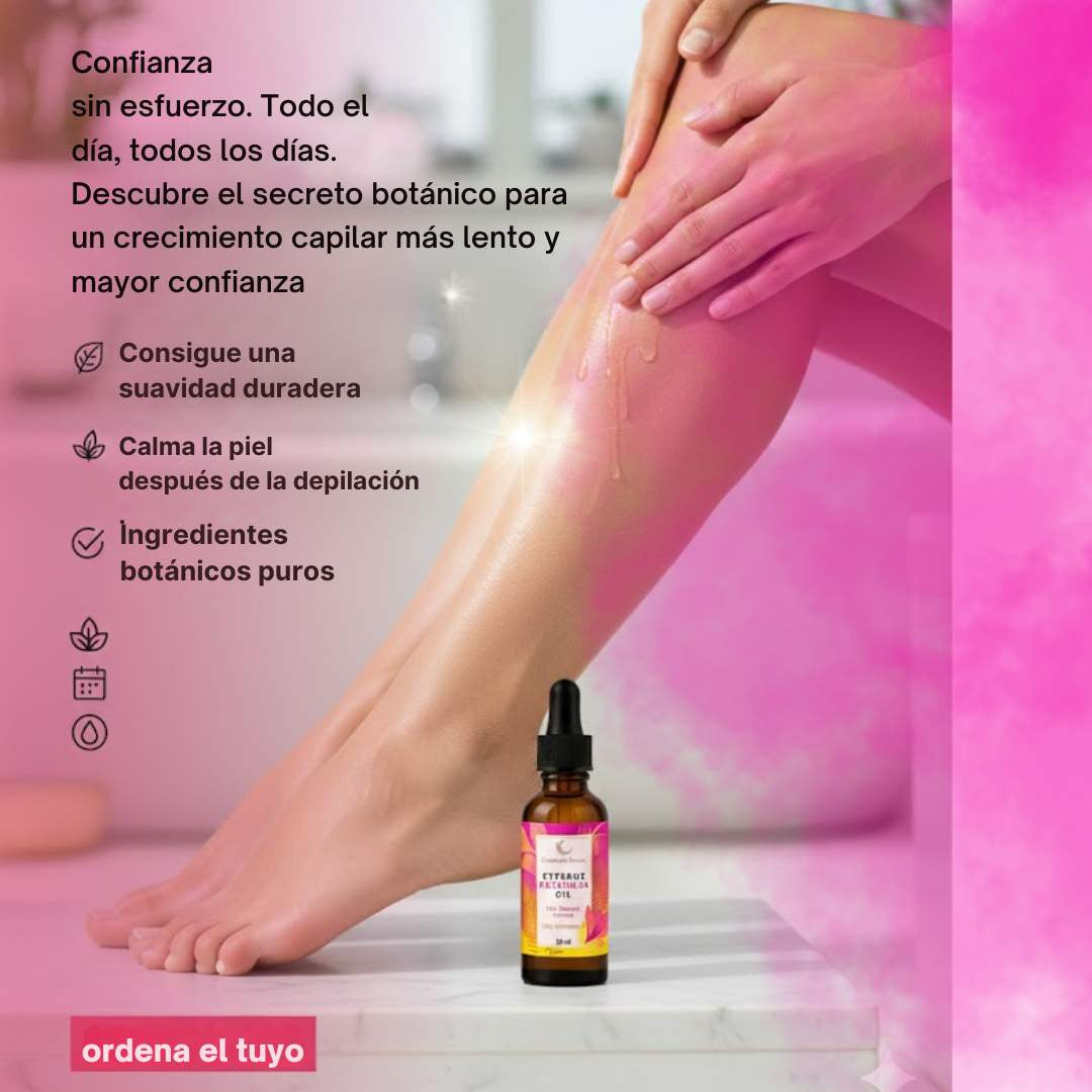 Cyperus Rotundus Oil – Piel Suave + Menos Vello Progresivo 🧴✨
