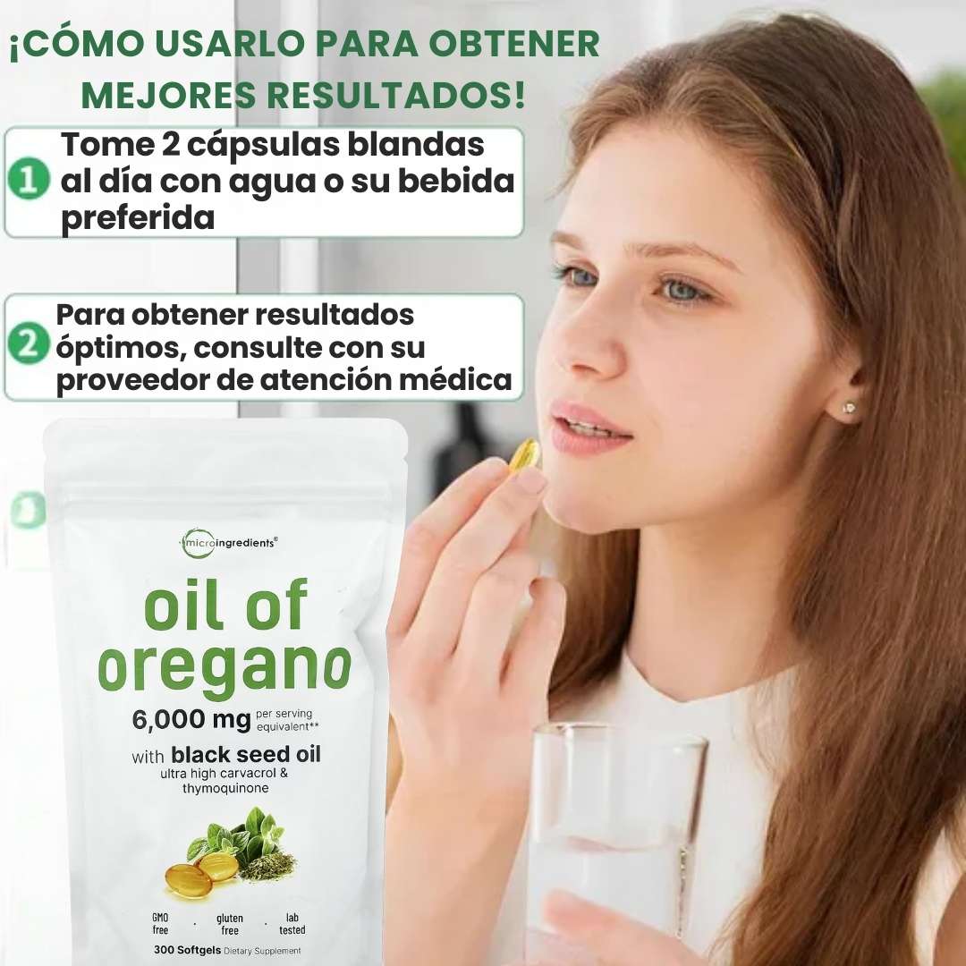 Oil of Oregano™ + Black Seed – Escudo natural para tus defensas 🌿