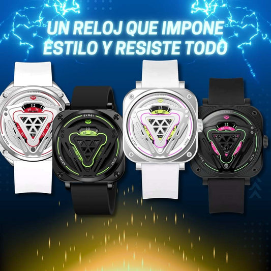 Reloj Skmei 2107™ – Estilo Oversize Unisex + Estuche Oficial 🎛