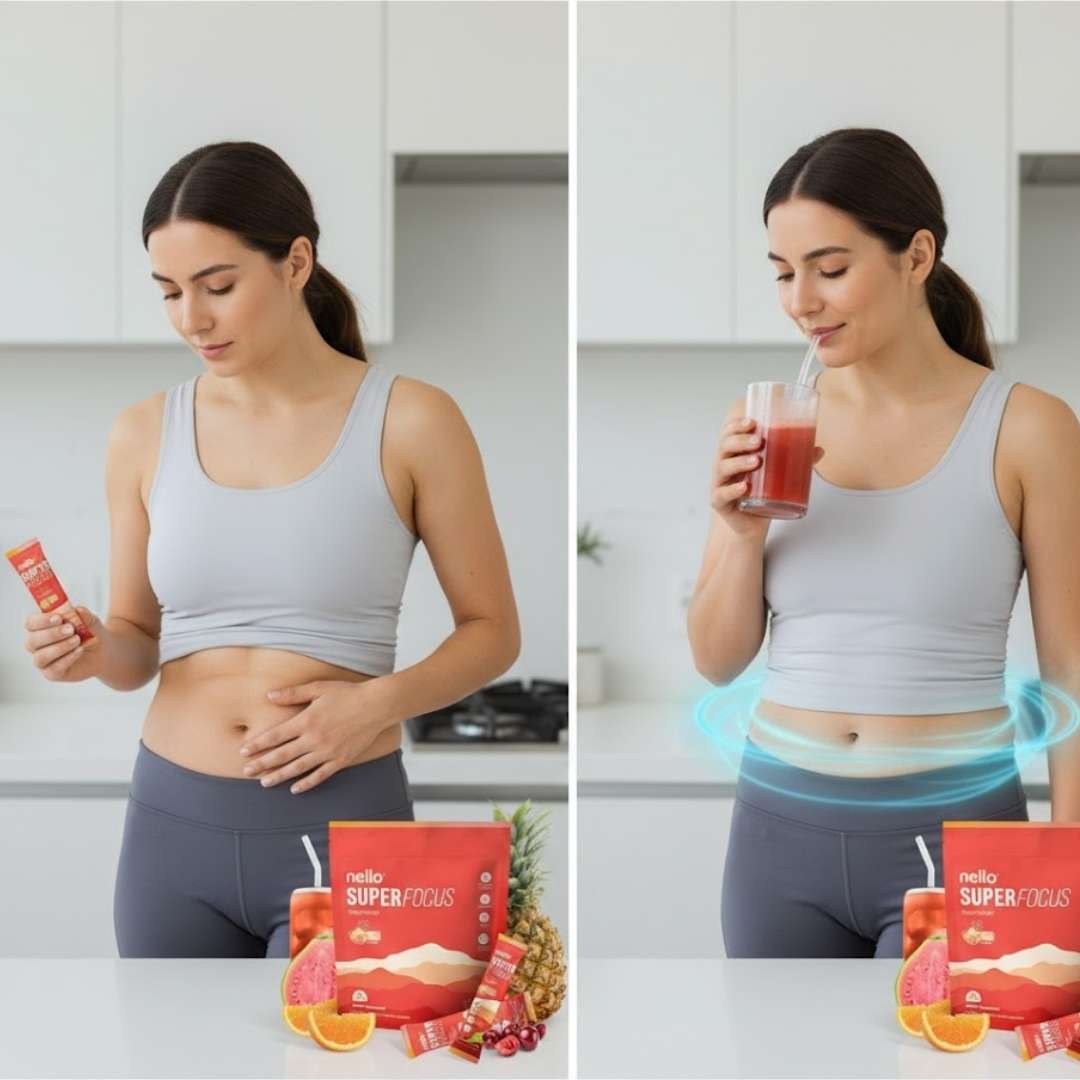 Nello SuperFocus™ x 20 sobres – Energía limpia y enfoque mental 🍍💥