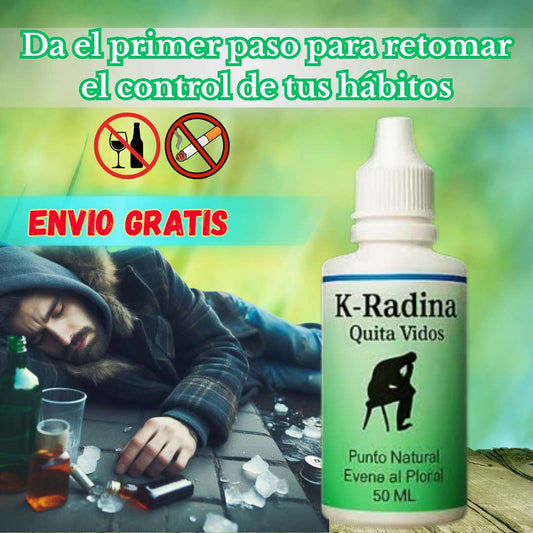 🌿✨ K-Radina™ Quita Vicios  – Apoyo Natural para Recuperar el Control