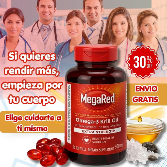 💊🔥Mega Red Omega 3™cápsulas – Energía, Bienestar y Vitalidad Diaria