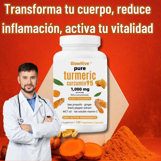 Toplux Turmeric Complex™  –  cápsulas antioxidantes y antiinflamatorias 🌿