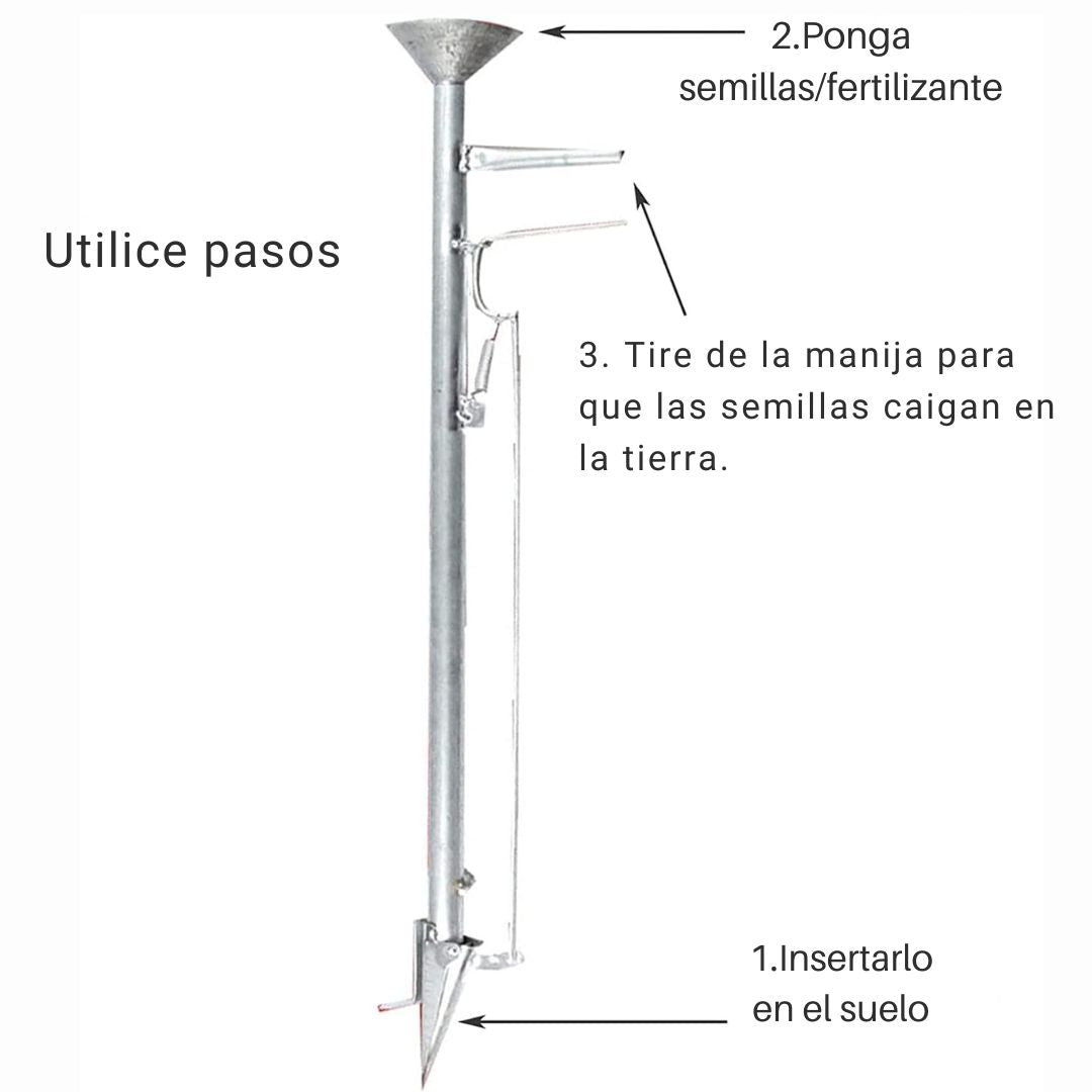Sembrador Elite Inox™ – Potencia y Precisión multiuso✨