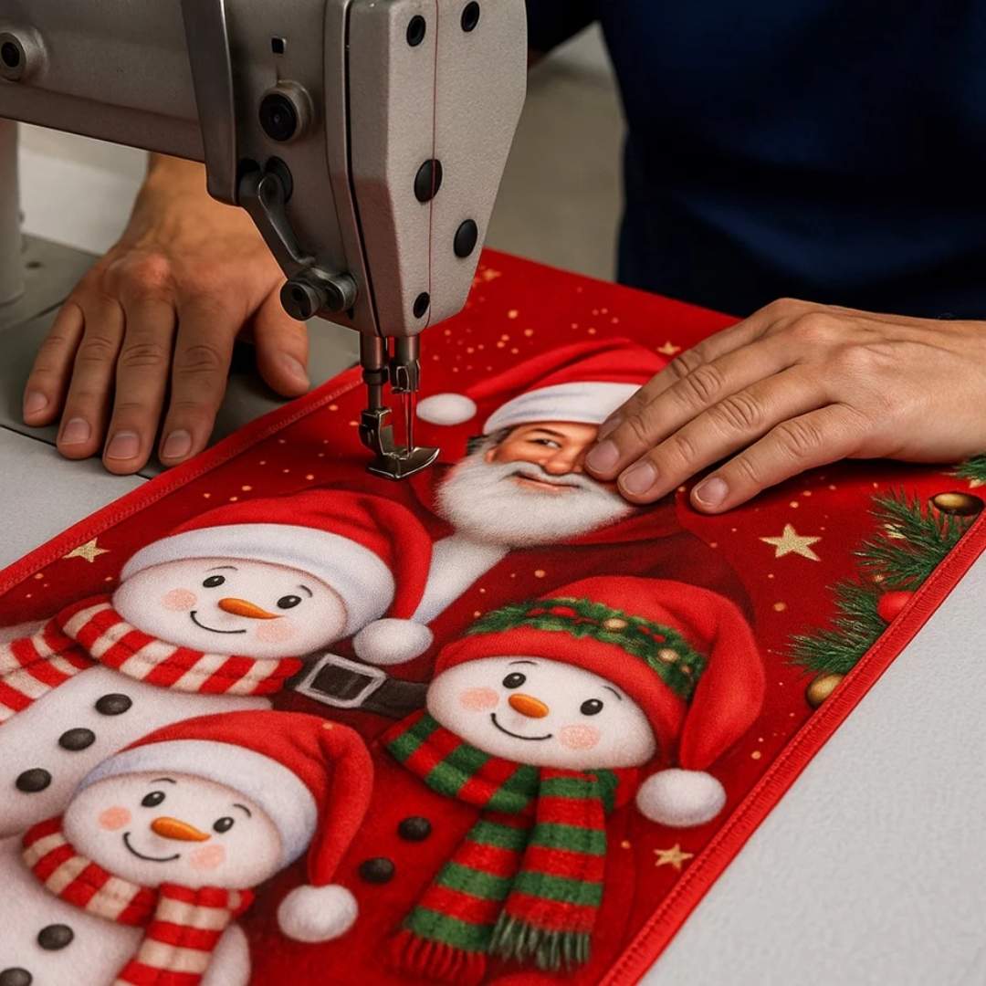 🎄 Funda Navideña Premium™ – Decora tu puerta en segundos 🎁