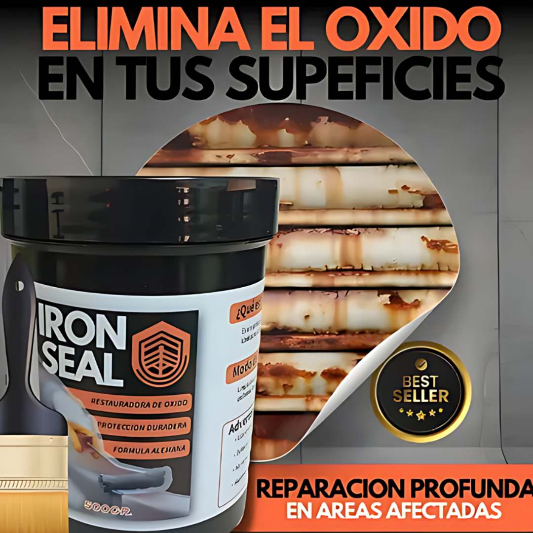 🛡️ Iron Seal™ – Elimina y protege contra el óxido fácil y rápido 🔥
