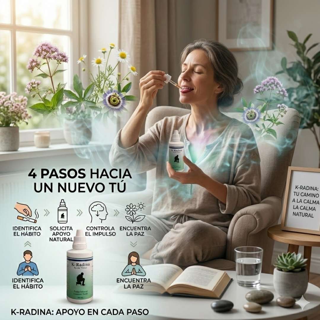 🌿✨ K-Radina™ Quita Vicios  – Apoyo Natural para Recuperar el Control