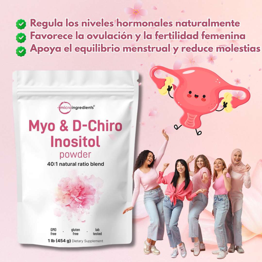 Micro Ingredients Myo-Inositol + D-Chiro Inositol 1 lb 🌸🌿