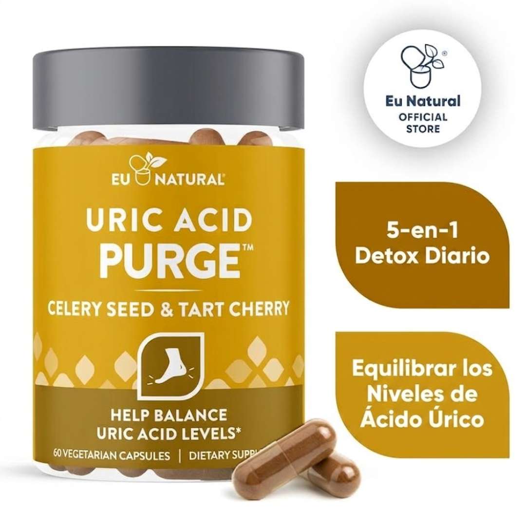 💚Natural Uric Acid Purge™ x 60 Cápsulas – Bienestar Articular y Equilibrio Diario 💚