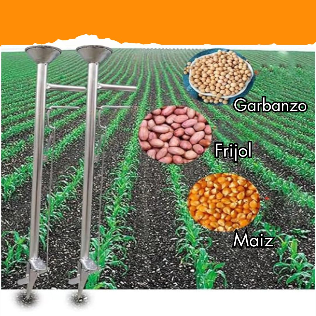 Sembrador Elite Inox™ – Potencia y Precisión multiuso✨