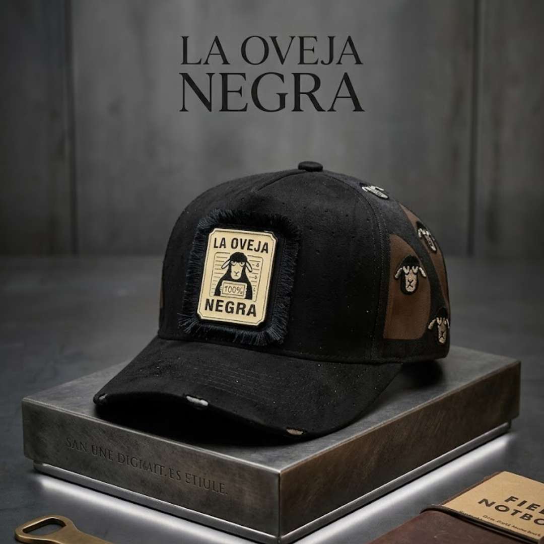 🖤🔥Gorra Oveja Negra™ Premium – Estilo, Carácter y Actitud Imponente
