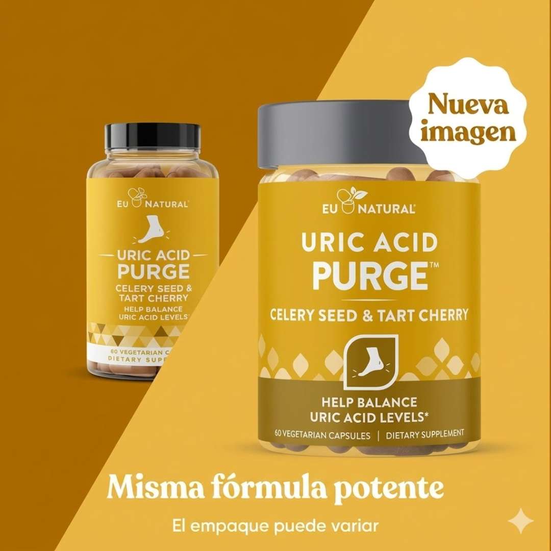 💚Natural Uric Acid Purge™ x 60 Cápsulas – Bienestar Articular y Equilibrio Diario 💚