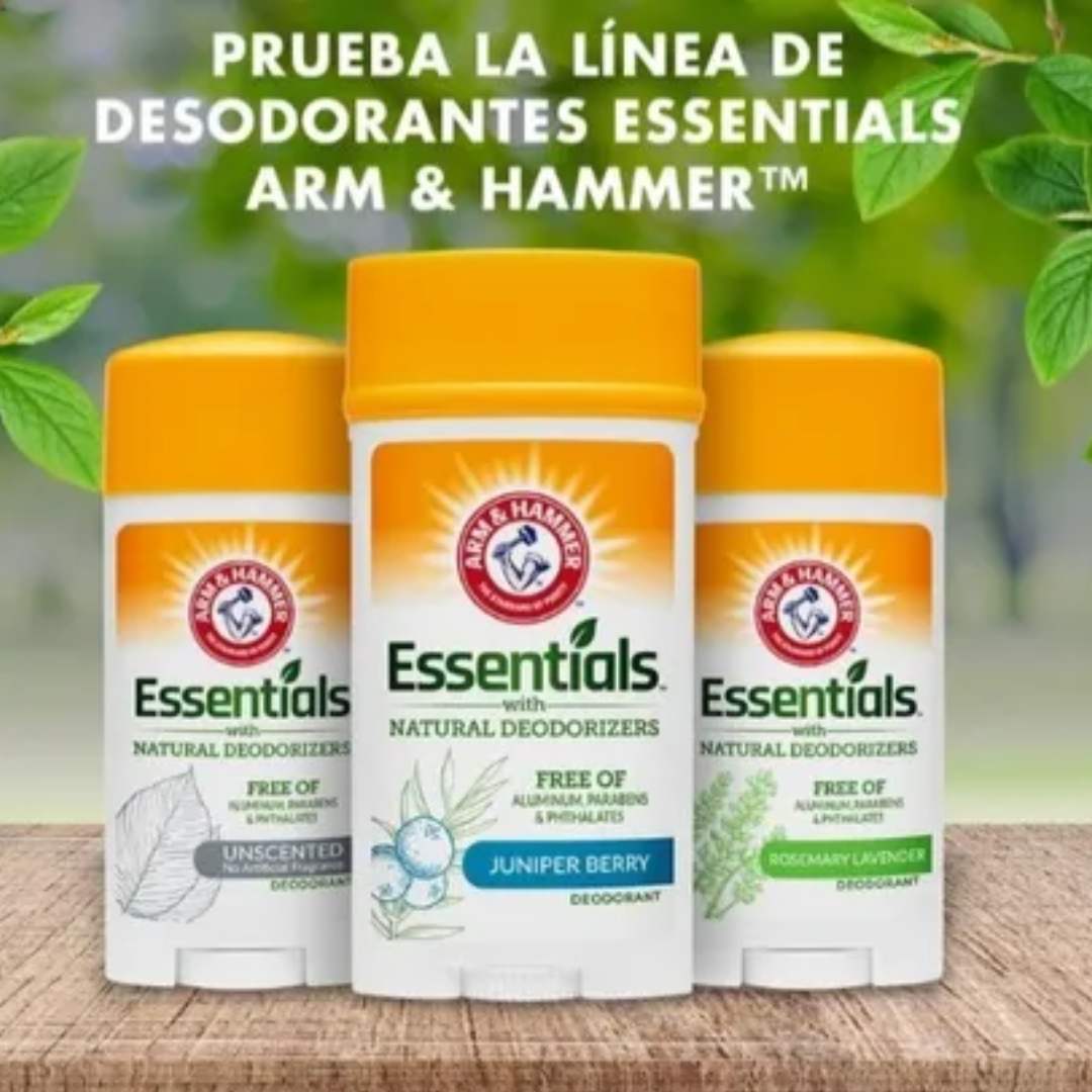 Desodorante Natural Essentials™ X 2  – Protección segura y fresca 🌱