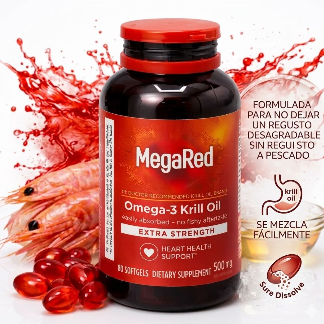 💊🔥Mega Red Omega 3™cápsulas – Energía, Bienestar y Vitalidad Diaria