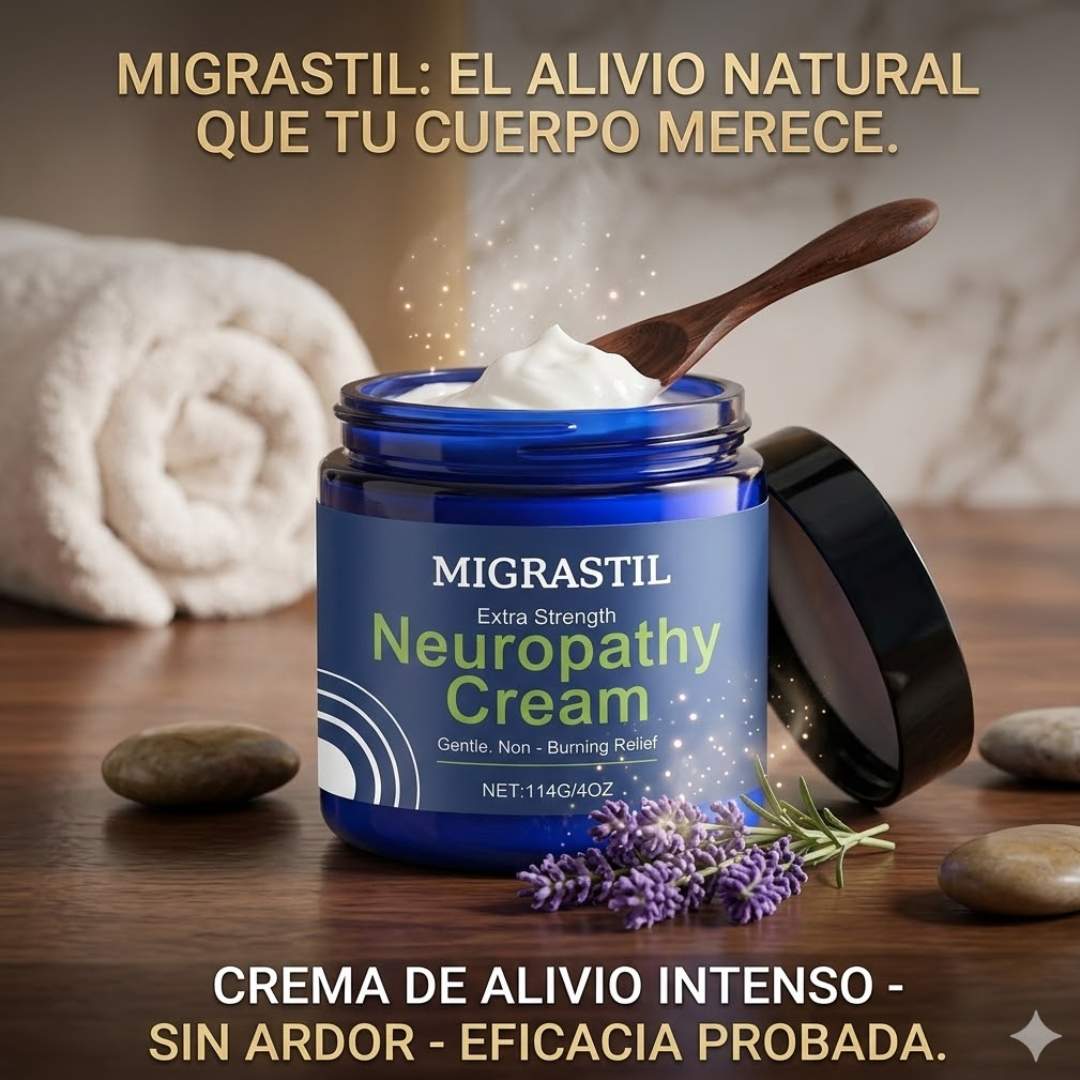 🌿Migrastil Neuropathy Relief™ 60ml – Calma Suave Sin Ardor