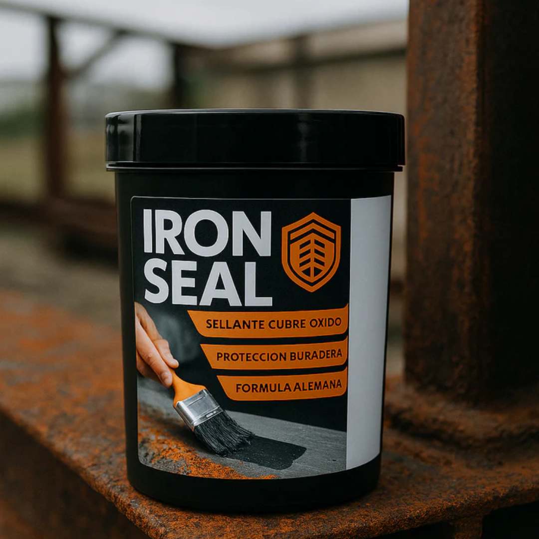 🛡️ Iron Seal™ – Elimina y protege contra el óxido fácil y rápido 🔥