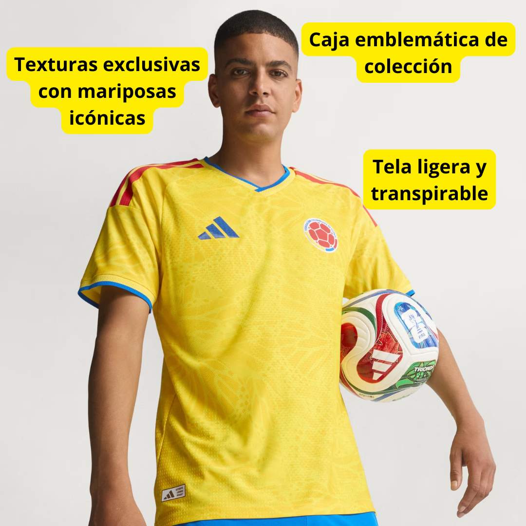 🥳⚽ Combo Camiseta Colombia FIFA 26™ + Caja Premium Edición Especial