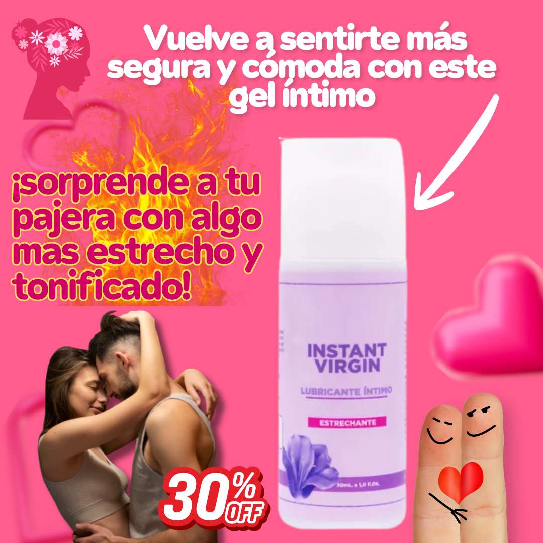 Instant Virgin™ Gel Íntimo – Firmeza y Confianza Natural 💖✨