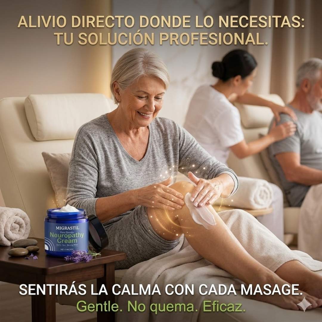 🌿Migrastil Neuropathy Relief™ 60ml – Calma Suave Sin Ardor