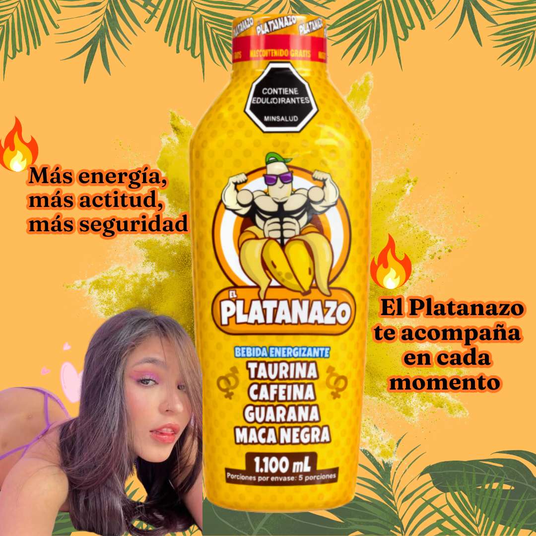 🔥 El Platanazo™ – Energía Masculina Natural y Rendimiento Total
