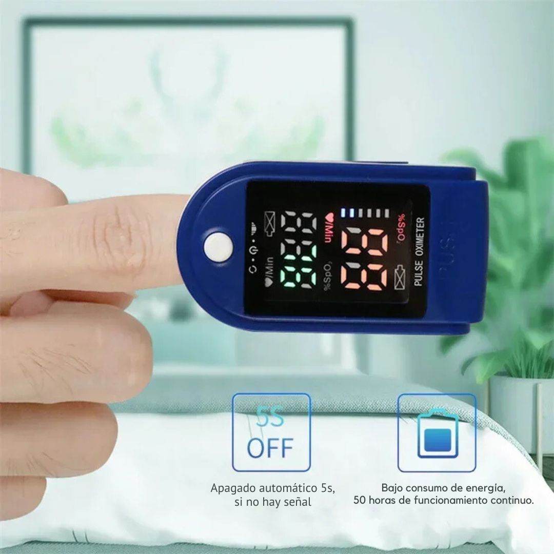 Combo Salud Vital™ – Tensiómetro Digital + Oxímetro de Pulso 🔋