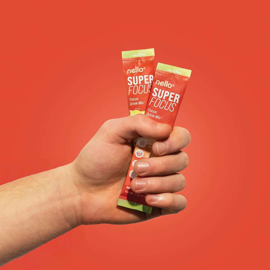 Nello SuperFocus™ x 20 sobres – Energía limpia y enfoque mental 🍍💥