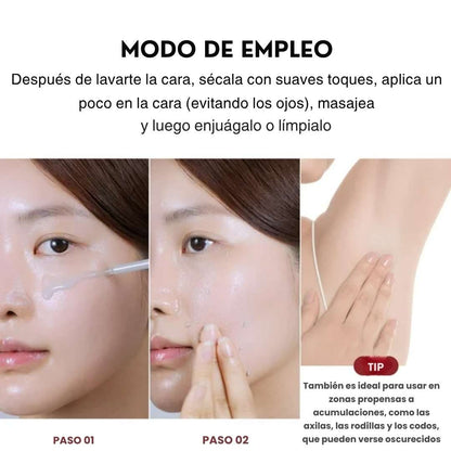 ✨ Combo x 2 Ampollas de arroz Peel Shot Glow™  – Doble poder iluminador y anti-edad 🌾