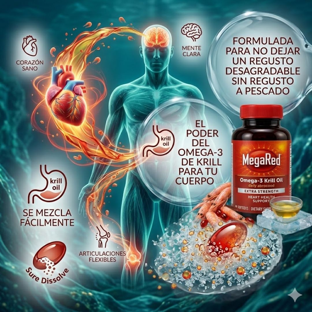 💊🔥Mega Red Omega 3™cápsulas – Energía, Bienestar y Vitalidad Diaria