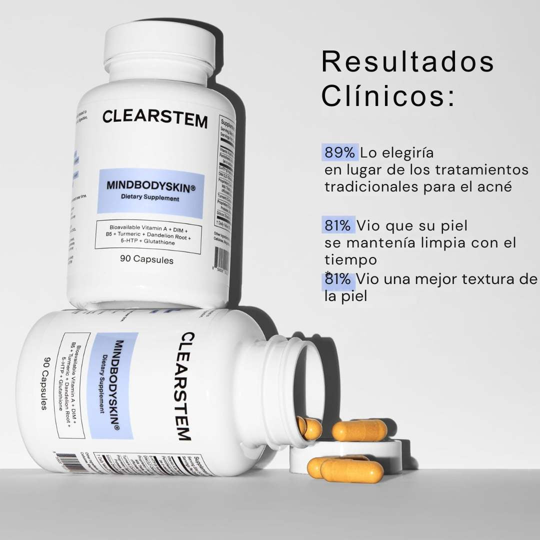 💧CLEARSTEM x 90 – Fórmula Avanzada para Piel Limpia desde el Interior