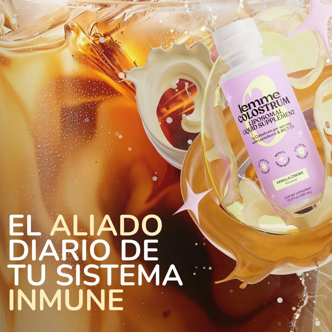 💧Lemme® Calostro Líquido Liposomal – Bienestar Integral Sin Azúcar