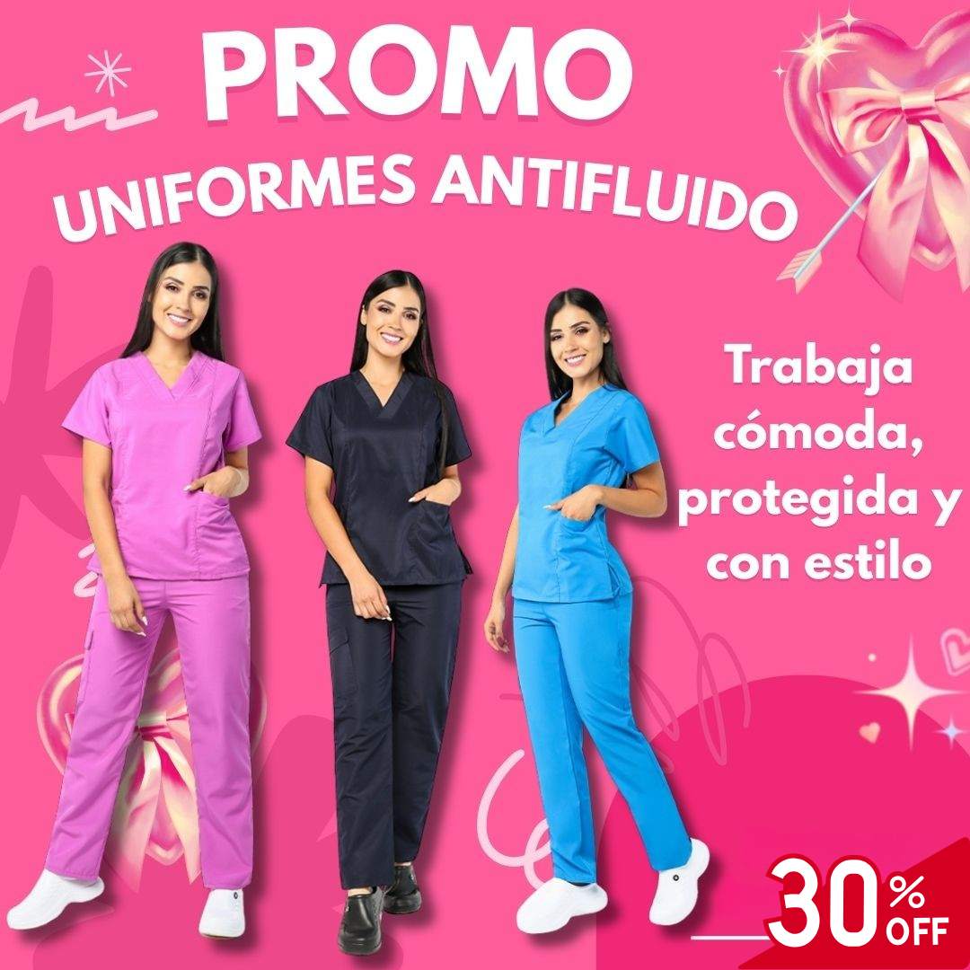 🧵✨Uniforme Antifluido  – Comodidad, Protección y Estilo Profesional