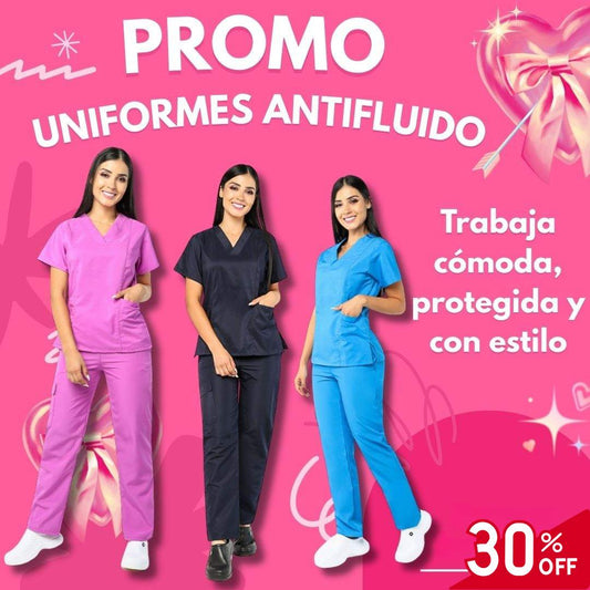 🧵✨Uniforme Antifluido  – Comodidad, Protección y Estilo Profesional