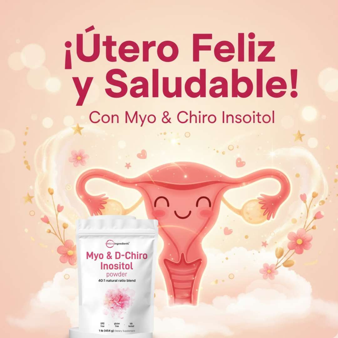 Micro Ingredients Myo-Inositol + D-Chiro Inositol 1 lb 🌸🌿
