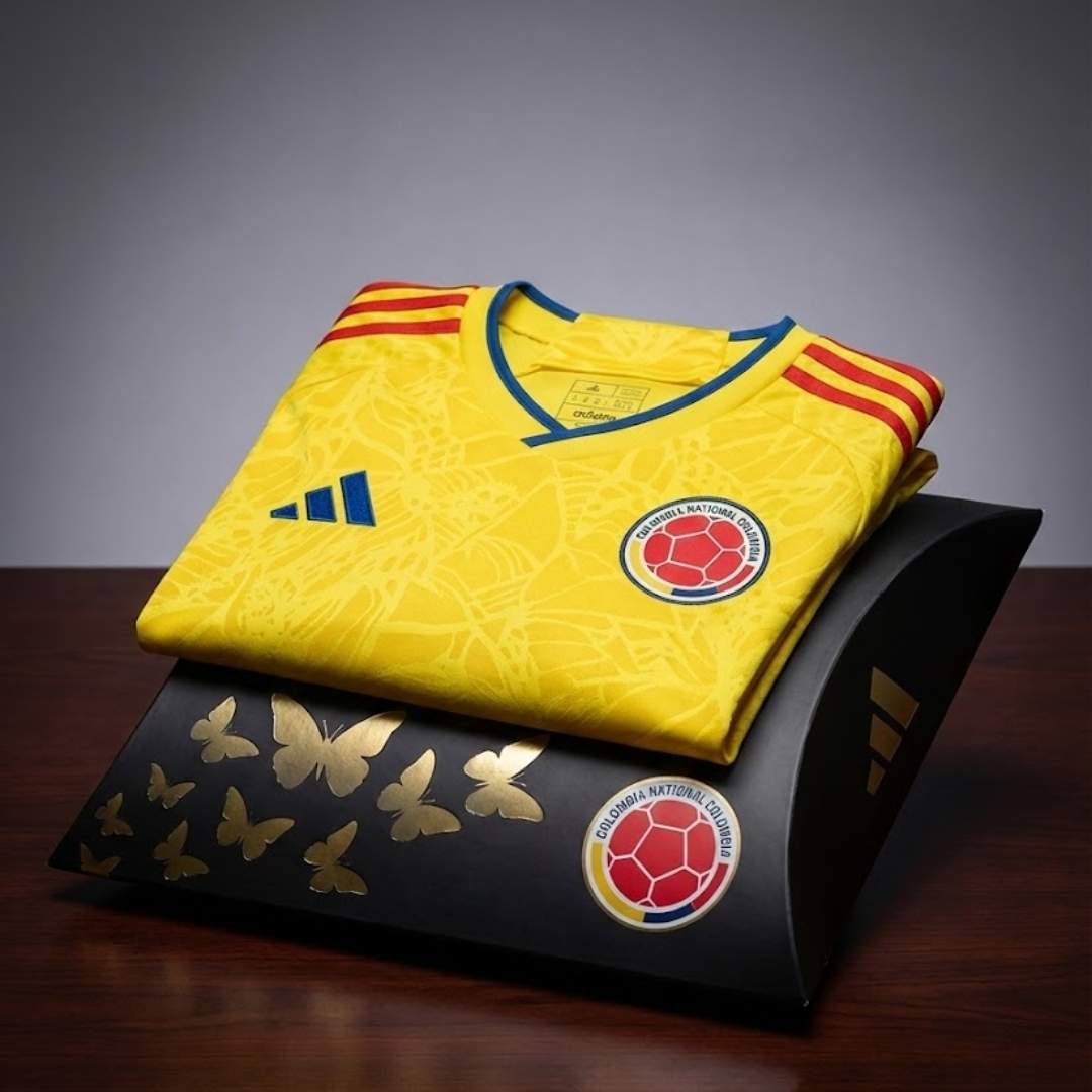 🥳⚽ Combo Camiseta Colombia FIFA 26™ + Caja Premium Edición Especial