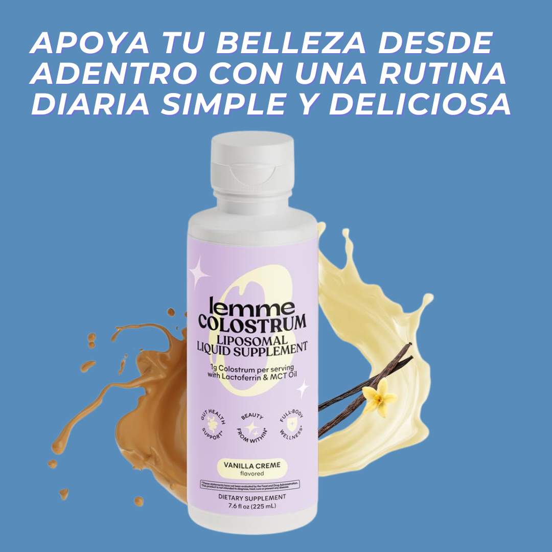💧Lemme® Calostro Líquido Liposomal – Bienestar Integral Sin Azúcar