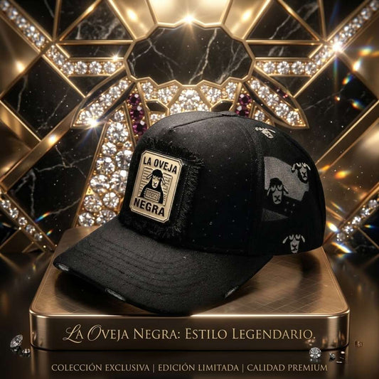 🖤🔥Gorra Oveja Negra™ Premium – Estilo, Carácter y Actitud Imponente