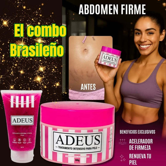 Kit ADEUS Crema + Exfoliante – Renueva, reafirma y brilla 🌺